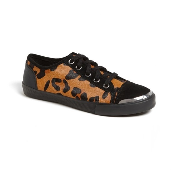 Nine West Deanne Leopard Print Sneakers - Picture 2 of 9